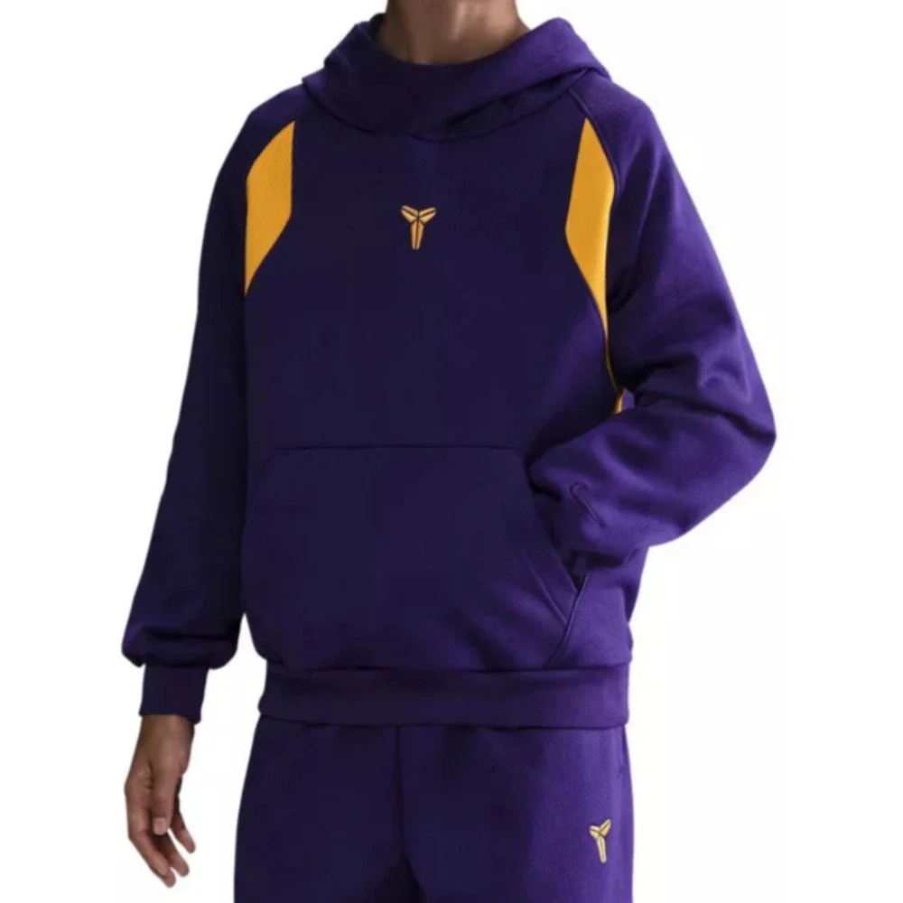 Nike Boys Small Kobe Therma-Fit Pullover Hoodie & Dri-Fit Jogger Set Purple